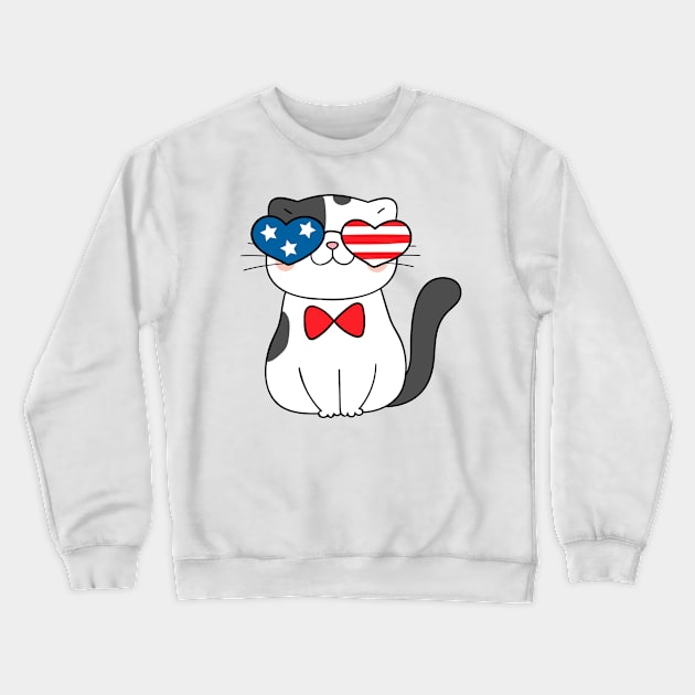 july 4th Crewneck Sweatshirt by Mdath